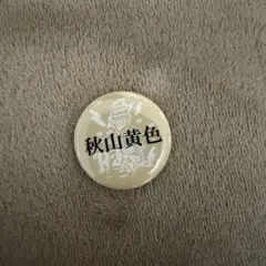 秋山黄色 缶バッジ　レディクレ2026 — image 1