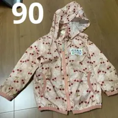PiCNiC Mikihouse 90サイズ　薄手アウター　汚れあり — image 1