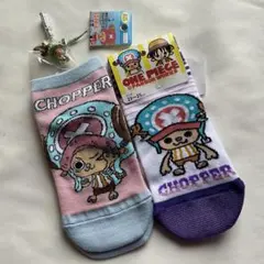 ♥︎新品　ONE PIECE チョッパー ソックス ストラップ セット♥︎ — image 1