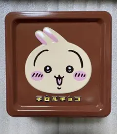 【未使用品缶のみバラ売り】 ちいかわ チロルチョコ缶 うさぎ — image 1