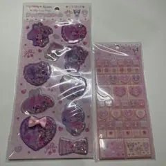 激安❣️早い者勝ち❣️マイメロ、クロミちゃん、シャカシャカシール、タイルシール、 — image 1