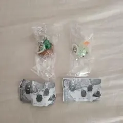 ガチャガチャ モリゾーとキッコロ めじるしアクセサリー 2点セット — image 1
