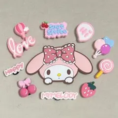 【匿名配送】特大 マイメロ ジビッツセット — image 1