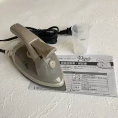 Rapit ラピット ミニスチームアイロン 小型アイロン 説明書付 美品 — image 1