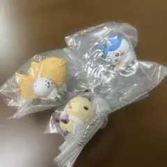 ちいかわ　たべものいっぱいマスコット3 ハチワレ　ラッコ — image 1
