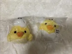 ★新品未使用★キイロイトリ　マフィンカフェ　てのりぬいぐるみ　2個セット — image 1