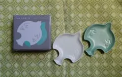 カルディ オリジナルトリ皿 2種セット — image 1