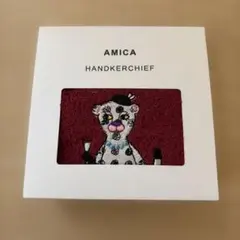 AMICA アップリケハンカチタオル　マティーニとヒョウ — image 1