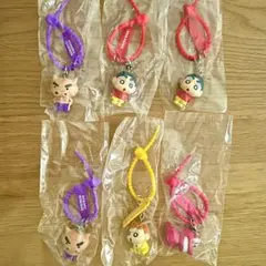 クレヨンしんちゃん カラフルマルチチャーム 6点まとめ売り — image 1