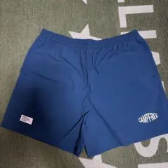 CAMPFREE ナイロンショートパンツ ブルー Mサイズ — image 1
