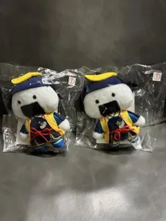 むすび丸ぬいぐるみキーホルダー2個セット — image 1