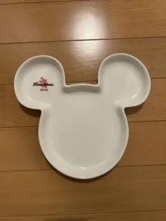 東京ディズニーランド ミッキーマウス 小プレート 皿（赤） — image 1