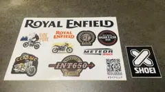 Royal Enfield ステッカーセット SHOEIロゴ付 — image 1