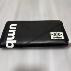 UMBRO アンブロ ラウンドファスナー 長財布 ブラック — image 1