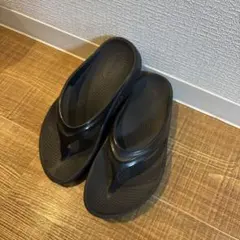 OOFOSOOMEGA ウーフォス リカバリーサンダル ブラック23cm — image 1