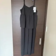 再お値下げオールインワンLチャコールグレー新品タグ付き — image 1