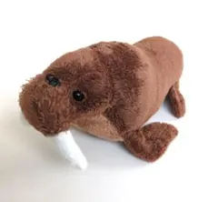 セイウチ ぬいぐるみ ブラウン — image 1