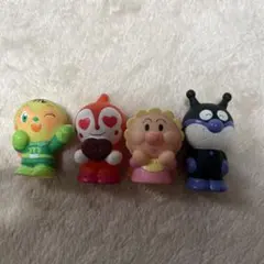 アンパンマン　指人形　ソフビ — image 1
