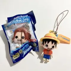 【2点セット】ONE PIECE ワンピース ストラップ ルフィ/シャンクス — image 1