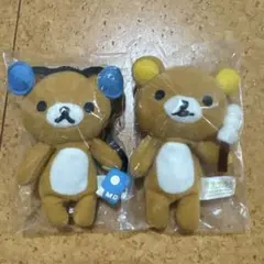 未使用【激レア当時物】リラックマ 2003復刻マスコット 2種（MD・団子） — image 1