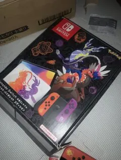 Nintendo Switch 有機ELモデル スカーレット・バイオレット — image 1