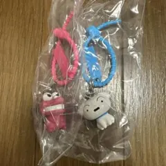クレヨンしんちゃん　カラフルマルチチャーム　2点セット — image 1