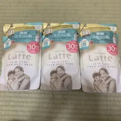 Kracie ma&me Latte 泡ボディソープ 詰替 3個 — image 1