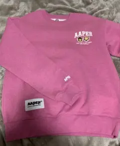 AAPE BY A BATHING APE AAPER スウェット ピンク — image 1