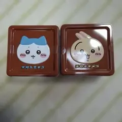 新品*匿名配送*チロルチョコ缶（15個入）2個セット ハチワレうさぎ — image 1