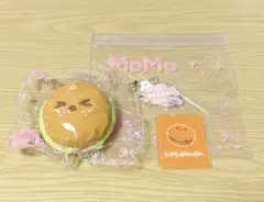 MoMo 揚げ物　ハンバーガー　スクイーズ　終売品　廃盤 — image 1
