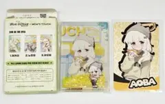 内海アオバ　アクリルブロック　おまけ付【ブルーアーカイブ　マムズタッチコラボ】 — image 1