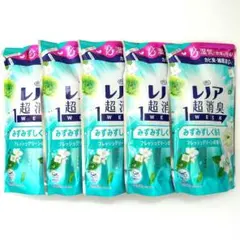 P＆G　レノア　超消臭　1WEEK　　フレッシュグリーン　340ml　5袋　A — image 1