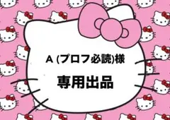 A (プロフ必読)様 — image 1