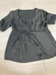 LAUTREAMONT 上品半袖ブラウス — image 1