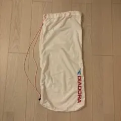 DIADORA ラケットバッグ 巾着型 ホワイト — image 1