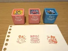 SEA TAMP スタンプ 3個セット — image 1