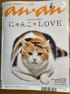 an.an 2023年11月15日号 佐藤勝利・にゃんこLOVE — image 1