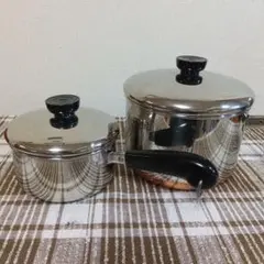 Revere Ware（リビアウェア）片手鍋１クオート、３クオート — image 1