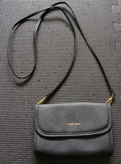 one spo ショルダーバッグ ブラック — image 1