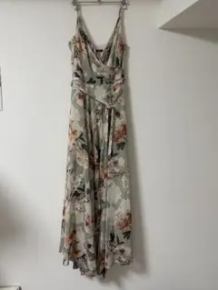 SARA 花柄 キャミワンピース ロング丈 — image 1