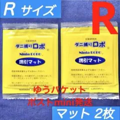 y26☆新品 2枚 R☆ ダニ捕りロボ 詰め替え 誘引マット レギュラー サイズ — image 1
