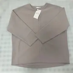 【Honeys】ハニーズ キーネックトップス Mサイズ　グレージュ — image 1