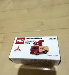 トミカ　レッカー車　三ツ矢サイダー — image 1