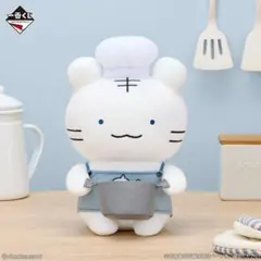 A賞お料理スタイルなホワイトタイガーくんぬいぐるみ — image 1