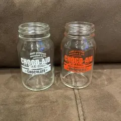 CHOCO-AID ガラス瓶 2個セット — image 1