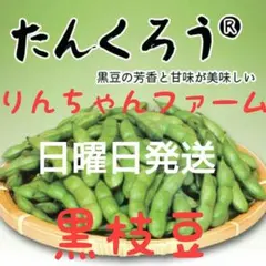 ①③ たんくろう 黒枝豆 — image 1