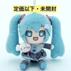 しろたん × 初音ミク コラボ ぬいぐるみキーホルダー マスコット 新品未開封 — image 1
