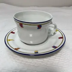 カップ＆ソーサー 国際信号旗 マリンデザイン — image 1