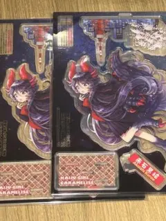 コミックアライブ8月号 乙女怪獣キャラメリゼ アクリルスタンド　付録　2個セット — image 1