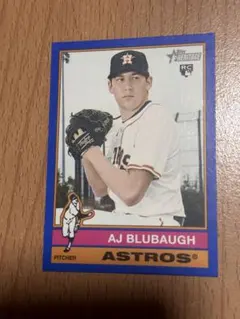 AJ Blubaugh 青 Heritage アストロズ Astros — image 1